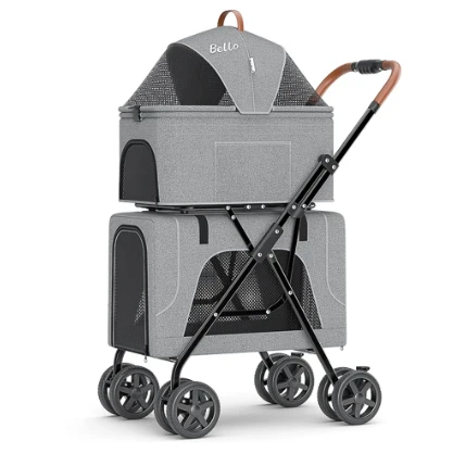 Double Decker Pet Strollers: Solution for Multiple Pets